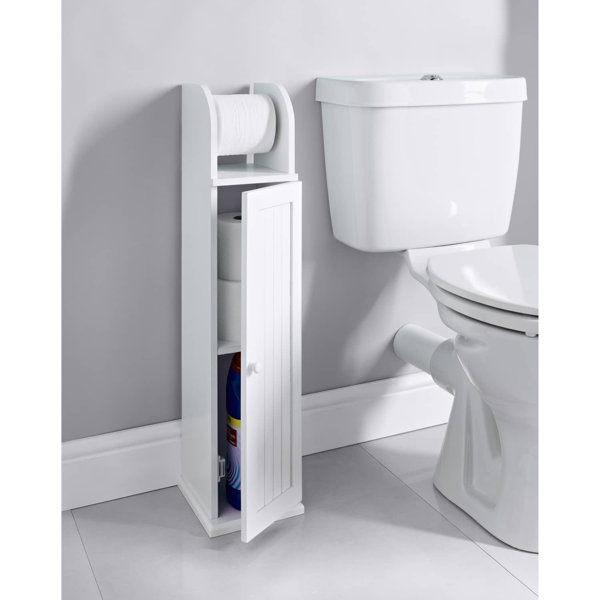 Brambly Cottage Oleson Freestanding Toilet Roll Holder & Reviews